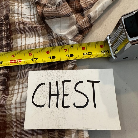 American Eagle Outfitters Plaid Patchwork Long‎ Sleeve Button Up Women Small - Picture 7 of 9